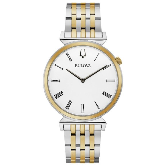 Bulova Men´s Slim 38mm Two Tone Watch